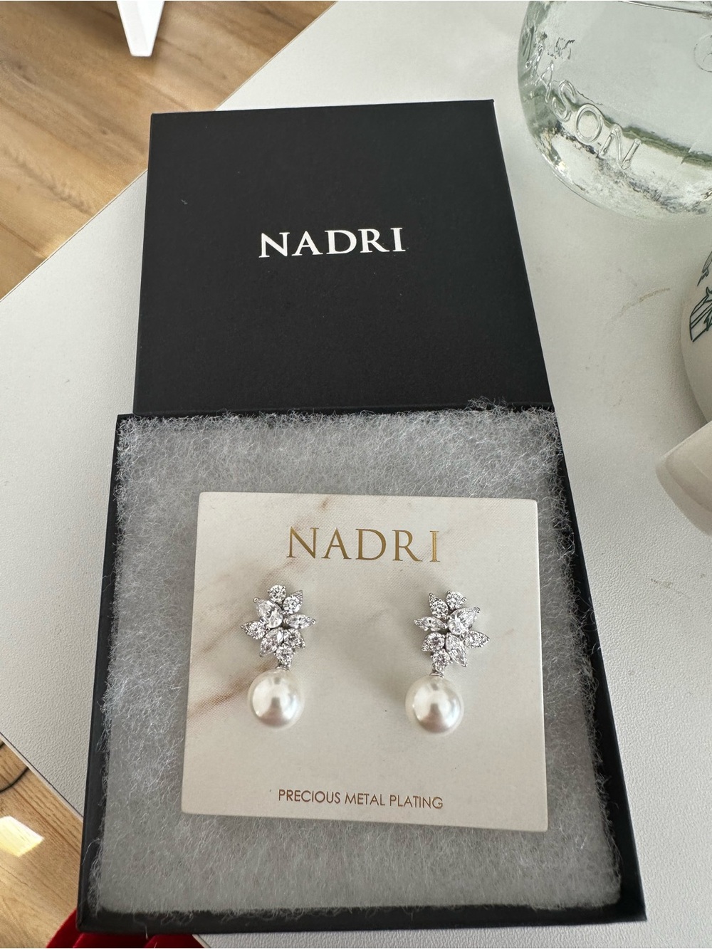 Nadri Bridal earrings
